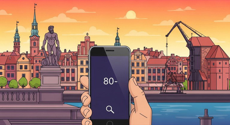 Wyszukiwanie harmonogramu odbioru śmieci w Gdańsku po kodzie pocztowym 80