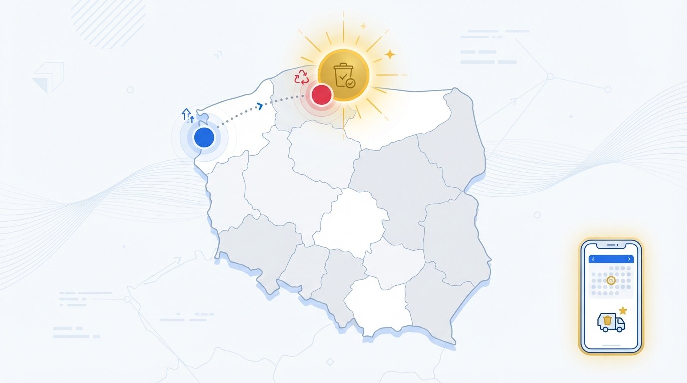 Harmonogram wywozu odpadów w Gdyni — odbiór śmieci, segregacja odpadów i PSZOK w Twoim kalendarzu