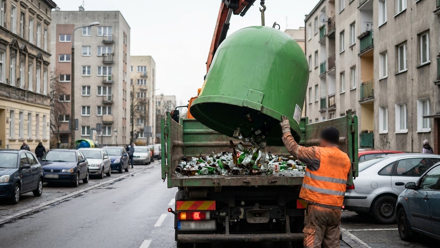 Szkło zostało w systemie gminnym Szkło zostało w systemie gminnym — najdroższa frakcja odpadów do zagospodarowania