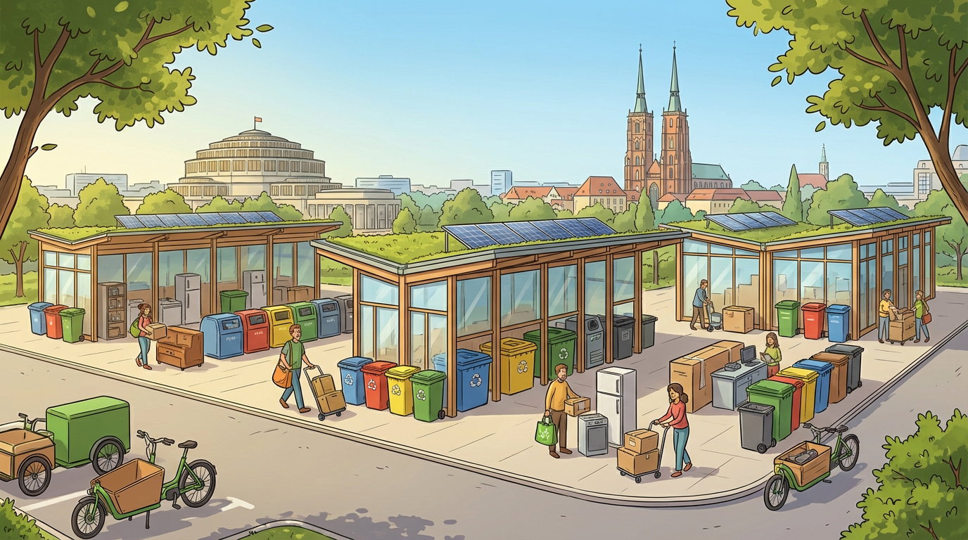 PSZOK we Wrocławiu: punkty selektywnej zbiórki odpadów komunalnych