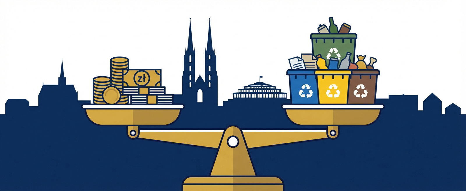 Cennik wywozu śmieci we Wrocławiu 2026: stawki za segregowane i niesegregowane odpady komunalne