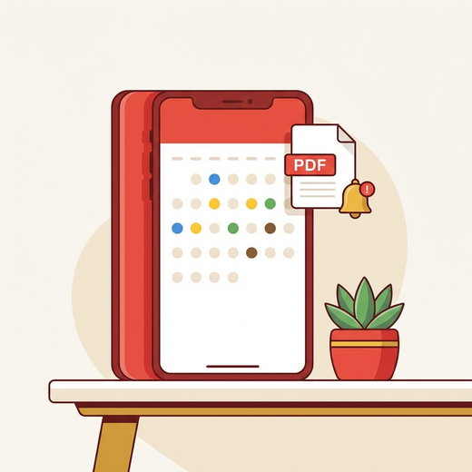 Eksportuj harmonogram wywozu odpadów do PDF i ustaw przypomnienia w kalendarzu Google/Apple/Outlook dla Gdańska.