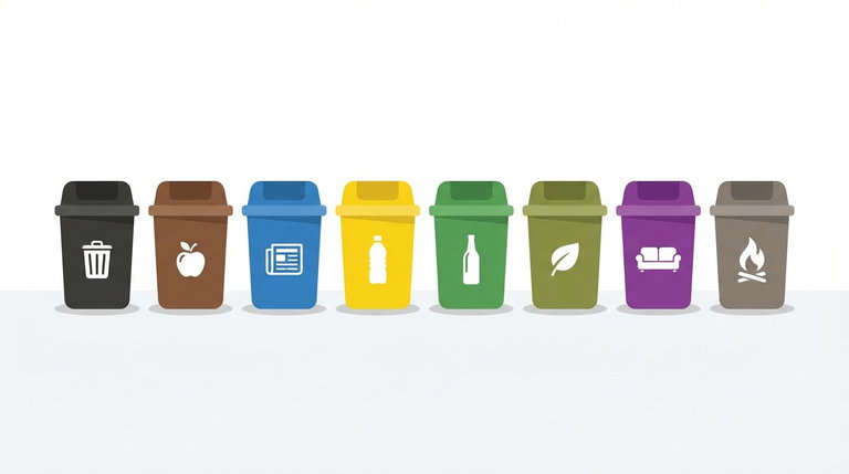 Segregacja odpadów w Gdyni: 8 frakcji śmieci, harmonogram wywozu, odbiór odpadów, PSZOK, kalendarz