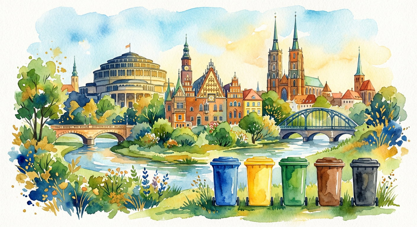 Segregacja odpadów we Wrocławiu: harmonogram wywozu, zasady sortowania śmieci i odbiór odpadów