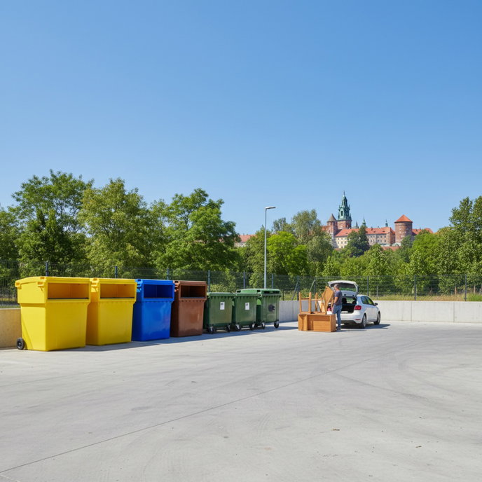 PSZOK Kraków — Lamusownia i Barycz. Bezpłatny odbiór gabarytów i elektrośmieci przez Elektrobrygadę MPO.